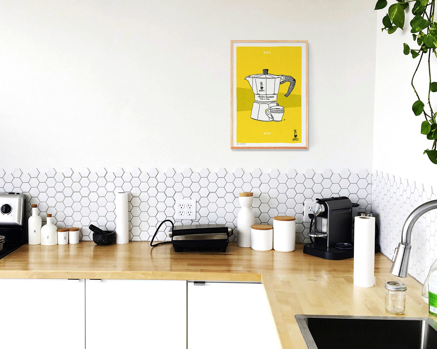 Cafetera italiana Bialetti (Amarillo Edition) - immagine 2