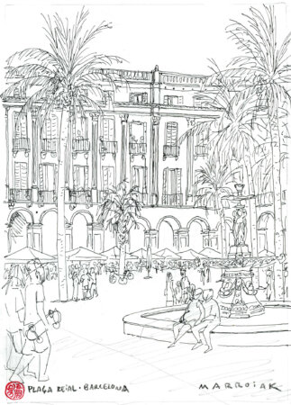 Plaça Reial, Barcellona
