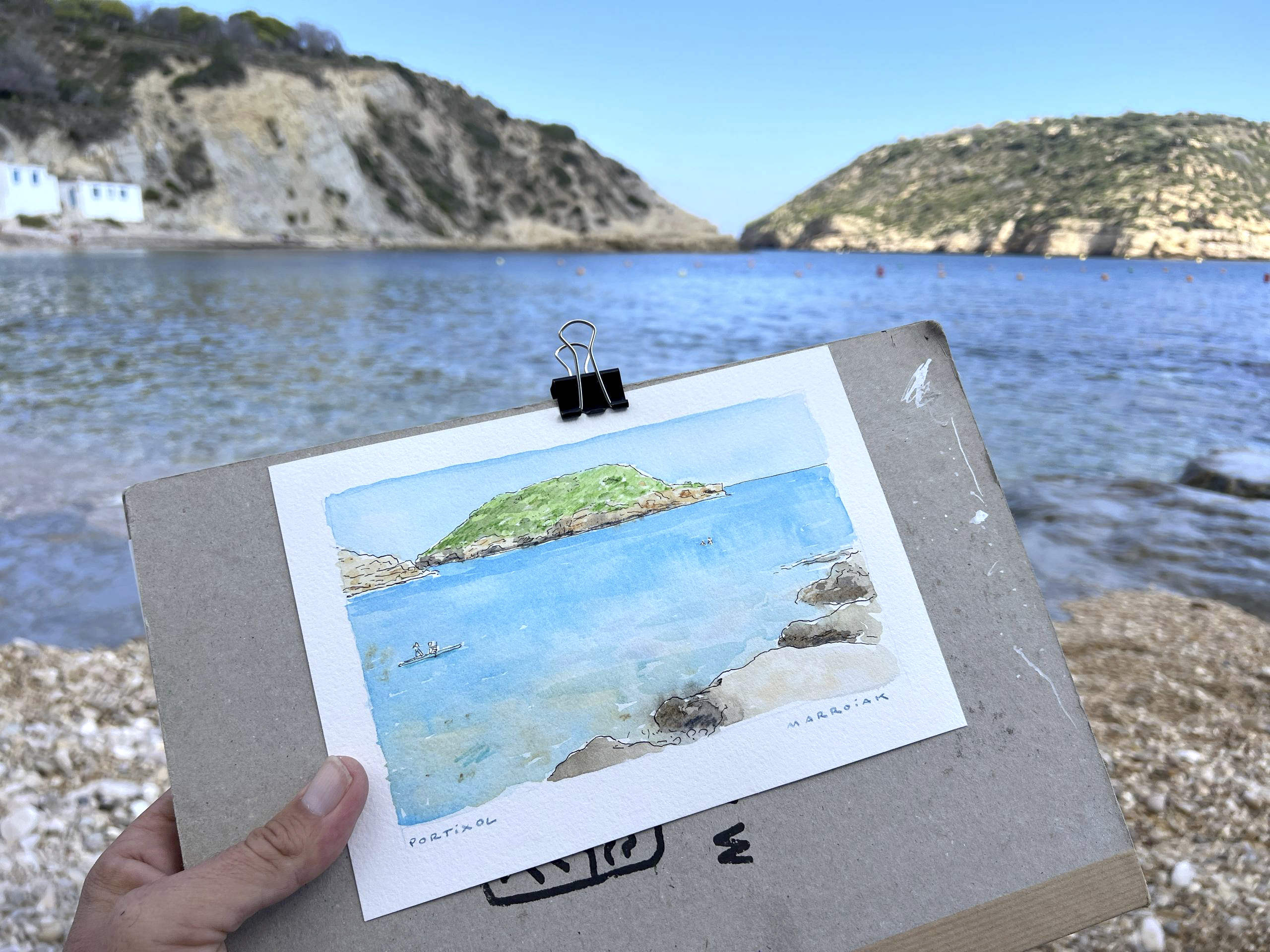 Cala portixol javea subasta arte