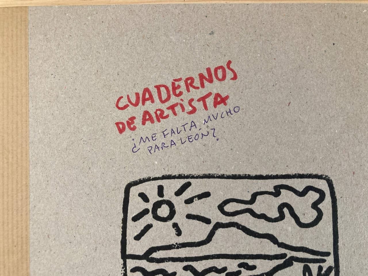 Quaderni d'artista, sono ancora lontano da Leon