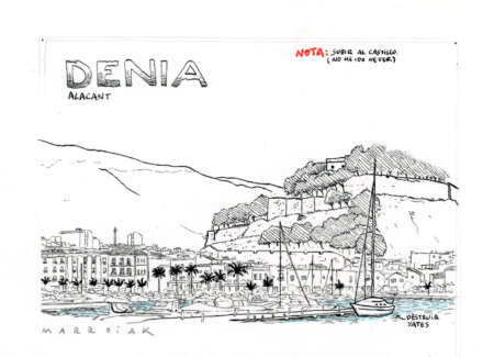 Denia distrugge il disegno originale a inchiostro dello yacht messo all'asta