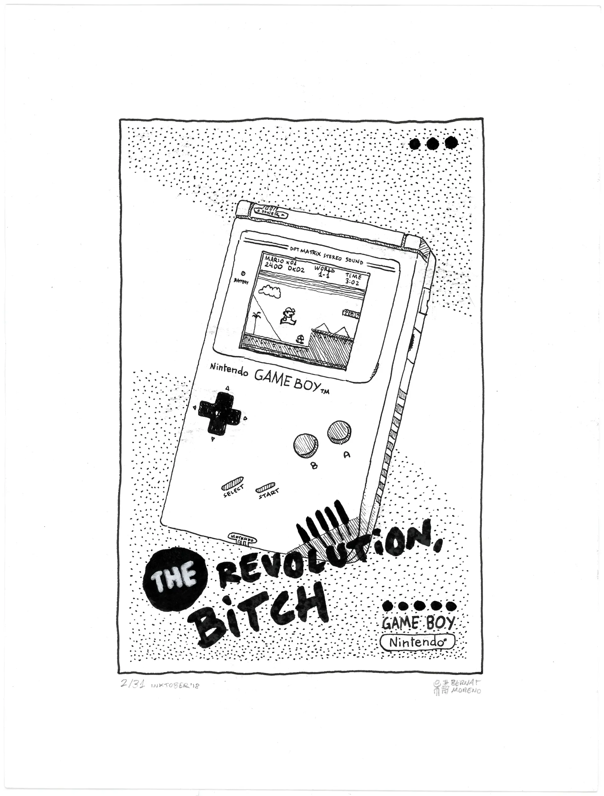 Il disegno originale del Game Boy sarà messo all'asta.