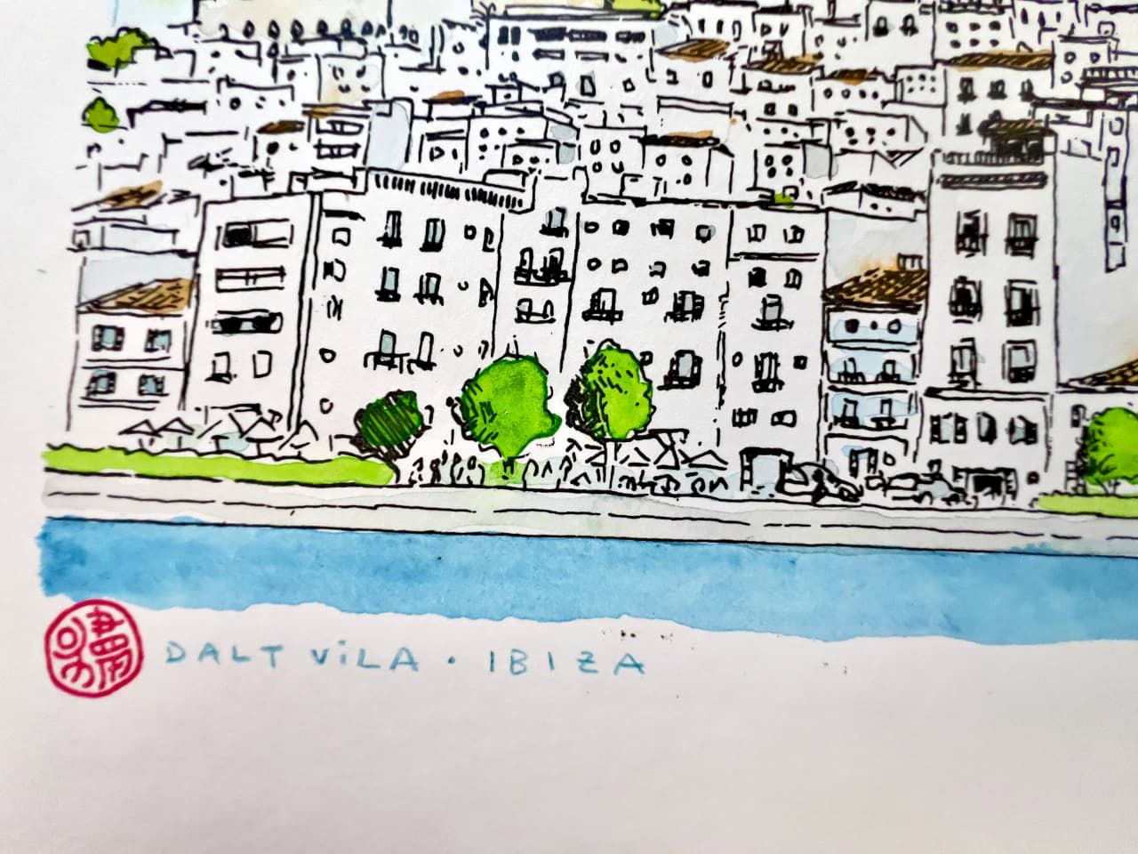 Asta Seri originale di Ibiza Dalt Vila