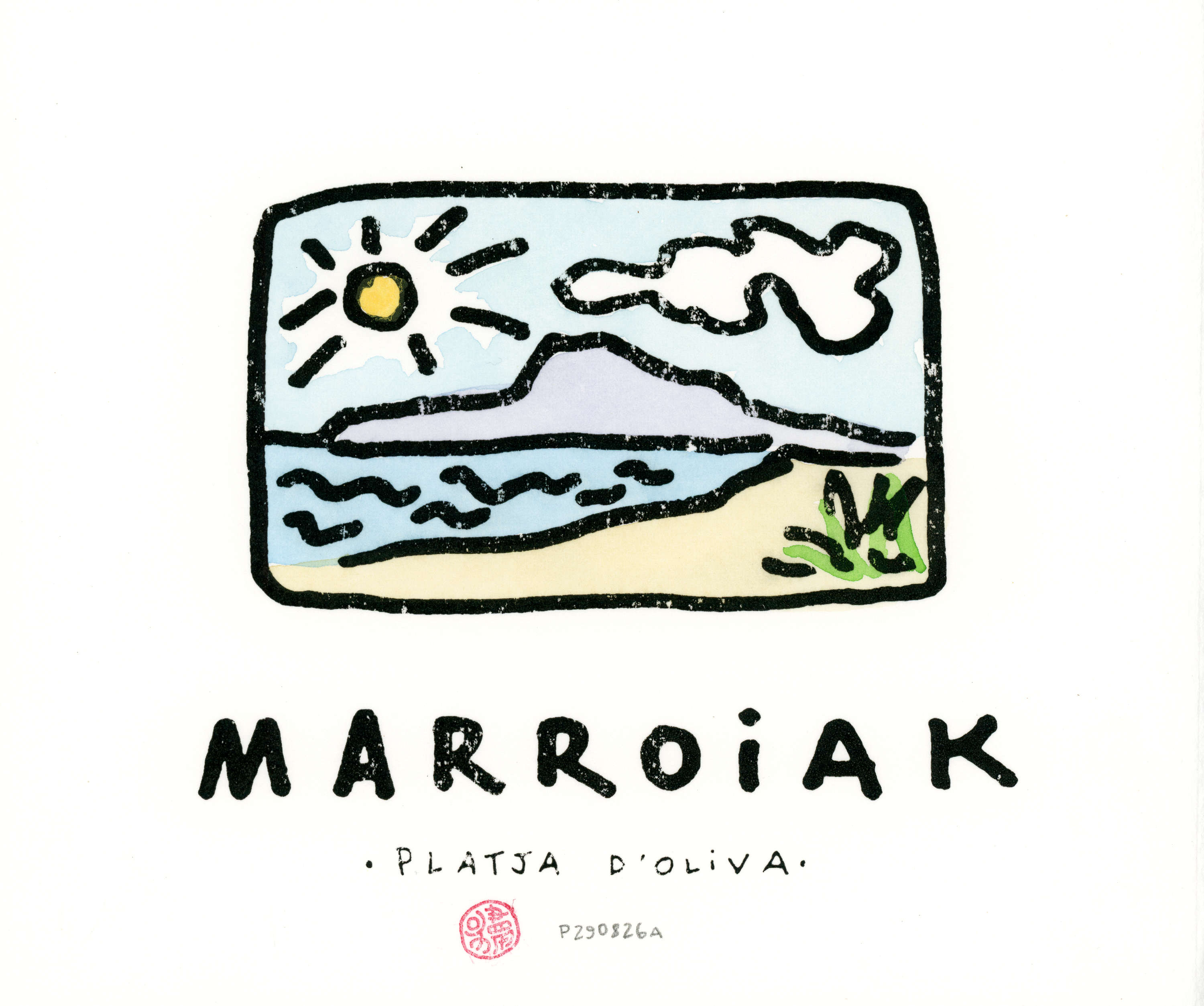 Logo originale all'asta Platja Oliva p290826a
