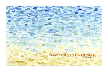 original voreta de la mar olive watercolor