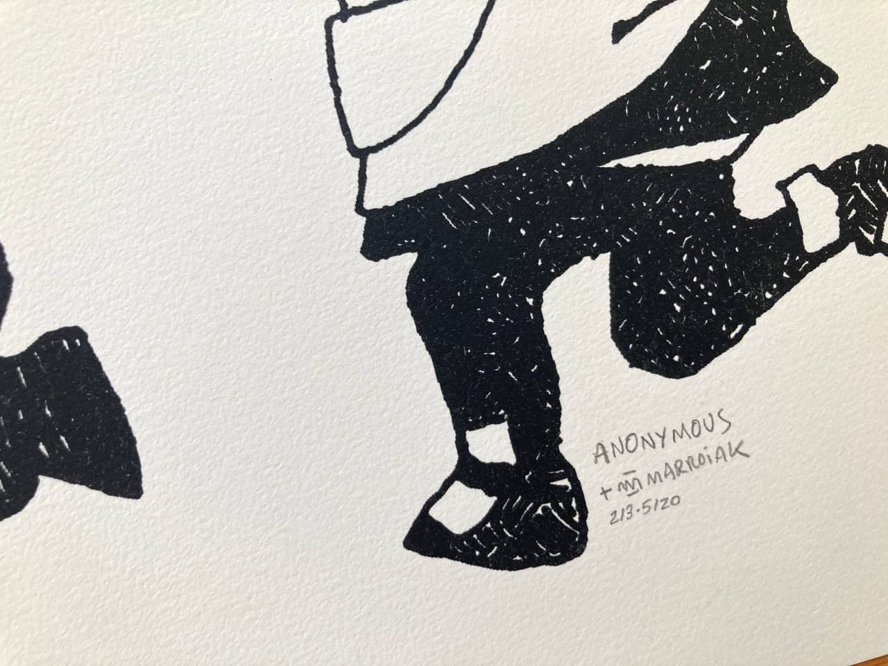 Serigrafia originale di Baby dei Daft Punk all'asta