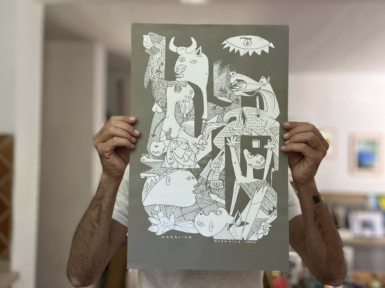Il remix originale di Guernica all'asta