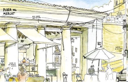 plaza del mercat ibiza la marina