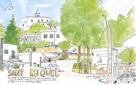 sant miquel ibiza landscape