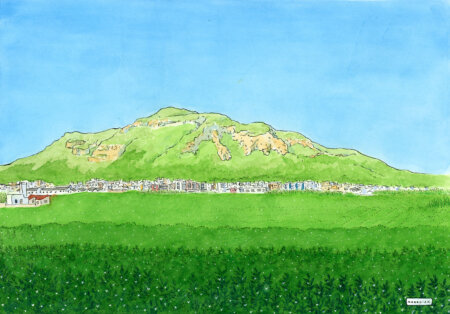 Tavernes general view oranges original for auction