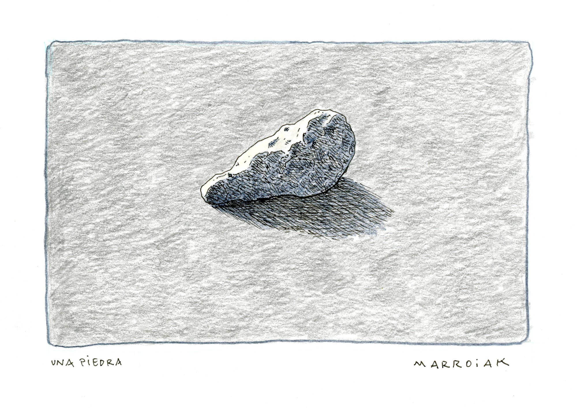 un disegno su pietra