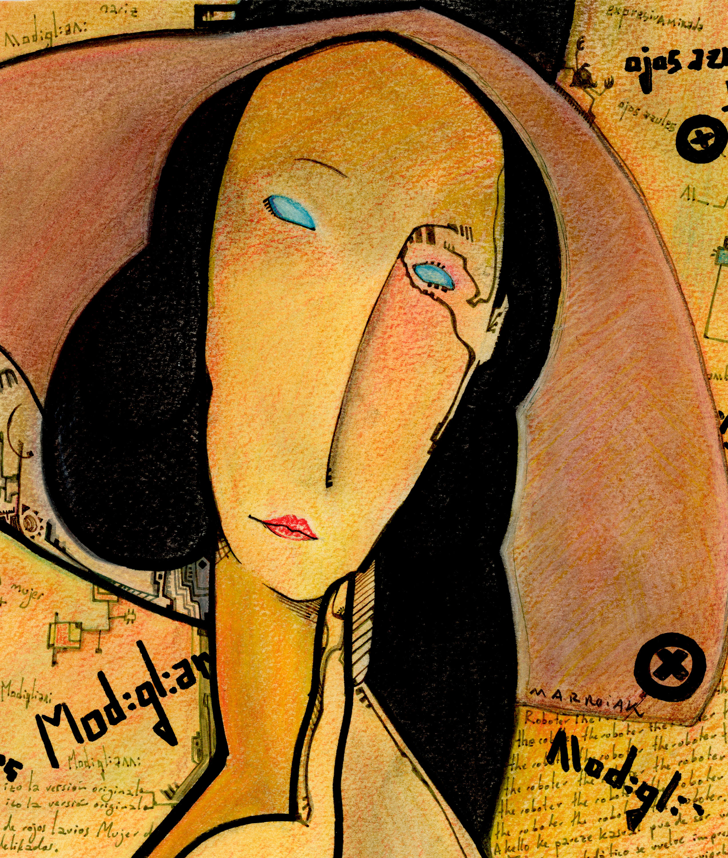Versione di Modigliani all'asta, opera originale